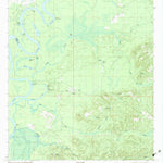United States Geological Survey Tensaw, AL (1983, 24000-Scale) digital map