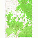 United States Geological Survey Tensed, ID (1957, 62500-Scale) digital map