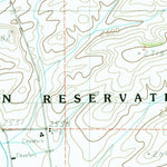 United States Geological Survey Tensed, ID (1985, 24000-Scale) digital map