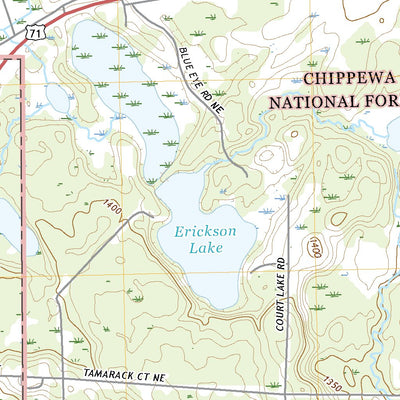 United States Geological Survey Tenstrike, MN (2019, 24000-Scale) digital map