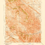 United States Geological Survey Tent Hills, CA (1943, 31680-Scale) digital map