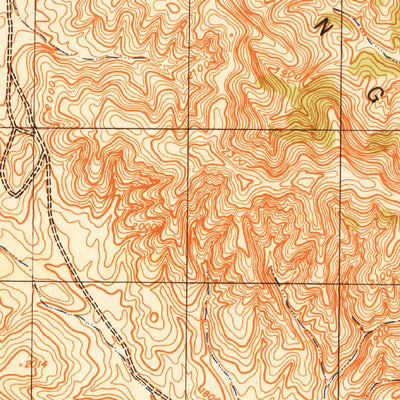 United States Geological Survey Tent Hills, CA (1943, 31680-Scale) digital map