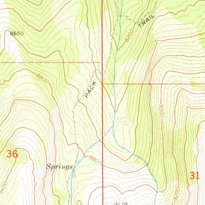 United States Geological Survey Tent Mountain, NV (1969, 24000-Scale) digital map