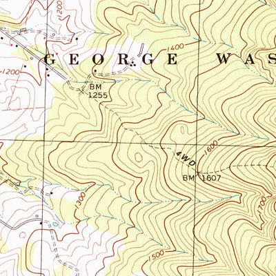 United States Geological Survey Tenth Legion, VA (1994, 24000-Scale) digital map