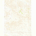 United States Geological Survey Tepee Butte NE, MT (1969, 24000-Scale) digital map