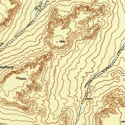 United States Geological Survey Tepee Butte, TX (1943, 62500-Scale) digital map