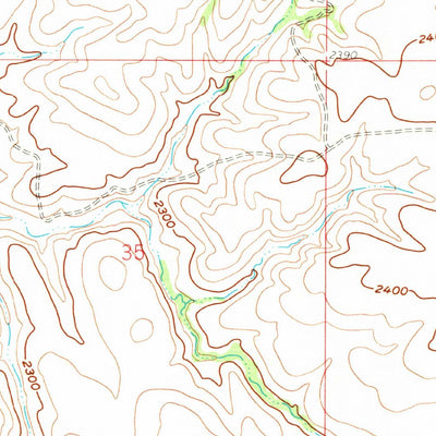 United States Geological Survey Tepee Buttes, ND (1958, 24000-Scale) digital map