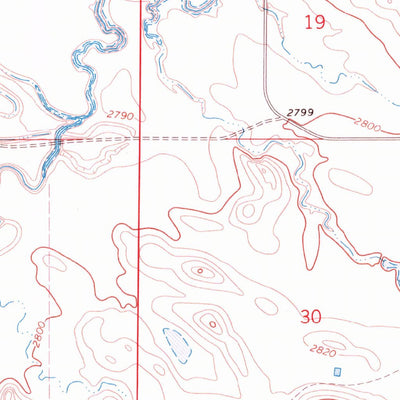 United States Geological Survey Tepee Buttes, SD-ND (1968, 24000-Scale) digital map