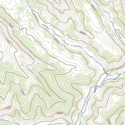 United States Geological Survey Tepee Canyon, UT (2023, 24000-Scale) digital map