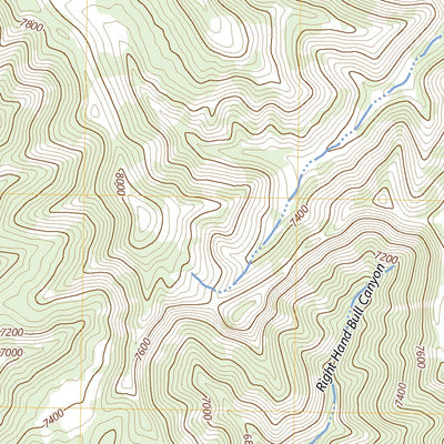 United States Geological Survey Tepee Canyon, UT (2023, 24000-Scale) digital map