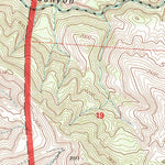 United States Geological Survey Tepusquet Canyon, CA (1995, 24000-Scale) digital map