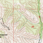 United States Geological Survey Tepusquet Canyon, CA (1995, 24000-Scale) digital map