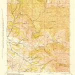 United States Geological Survey Tepusquet Peak, CA (1943, 62500-Scale) digital map