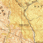 United States Geological Survey Tepusquet Peak, CA (1943, 62500-Scale) digital map
