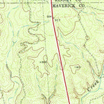 United States Geological Survey Tequesquite Creek SW, TX (1979, 24000-Scale) digital map