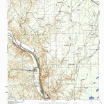 United States Geological Survey Tequesquite Creek, TX (1941, 62500-Scale) digital map