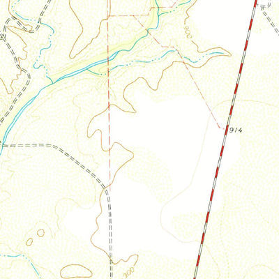 United States Geological Survey Tequesquite Spring, TX (1978, 24000-Scale) digital map