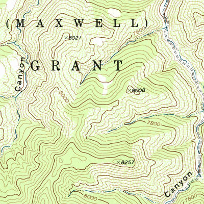 United States Geological Survey Tercio, CO (1971, 24000-Scale) digital map