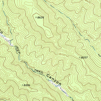 United States Geological Survey Tercio, CO (1971, 24000-Scale) digital map