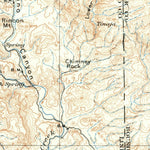 United States Geological Survey Terlingua, TX (1903, 125000-Scale) digital map