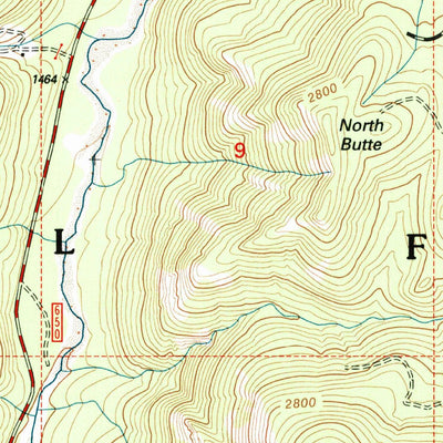 United States Geological Survey Termination Point, WA (1998, 24000-Scale) digital map
