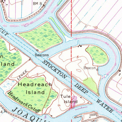 United States Geological Survey Terminous, CA (1952, 24000-Scale) digital map