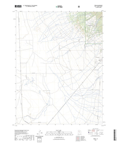 United States Geological Survey Terra, UT (2023, 24000-Scale) digital map