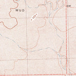 United States Geological Survey Terrace Mountain East, UT (1991, 24000-Scale) digital map