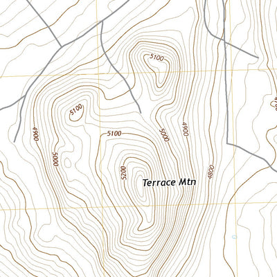 United States Geological Survey Terrace Mountain East, UT (2020, 24000-Scale) digital map