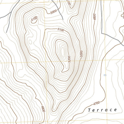 United States Geological Survey Terrace Mountain East, UT (2023, 24000-Scale) digital map