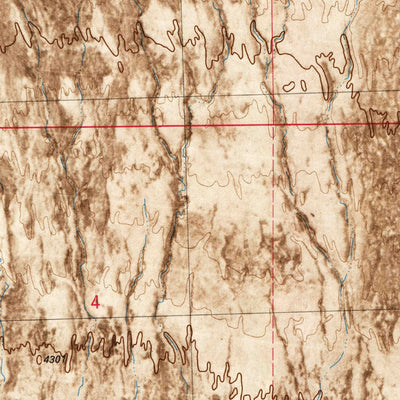 United States Geological Survey Terrace Mountain West, UT (1983, 24000-Scale) digital map