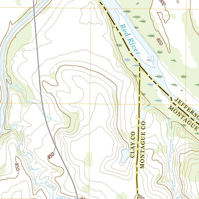 United States Geological Survey Terral, OK (2022, 24000-Scale) digital map