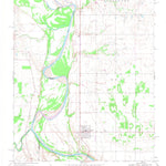United States Geological Survey Terral, OK-TX (1968, 24000-Scale) digital map