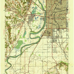 United States Geological Survey Terre Haute, IN (1941, 24000-Scale) digital map