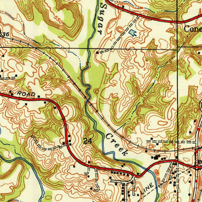 United States Geological Survey Terre Haute, IN (1948, 24000-Scale) digital map