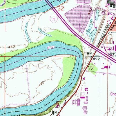 United States Geological Survey Terre Haute, IN (1958, 24000-Scale) digital map