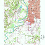 United States Geological Survey Terre Haute, IN (1986, 24000-Scale) digital map