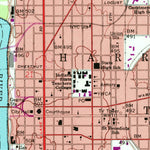 United States Geological Survey Terre Haute, IN (1986, 24000-Scale) digital map