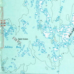 United States Geological Survey Terrebonne Bay, LA (1983, 100000-Scale) digital map