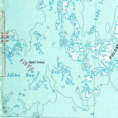 United States Geological Survey Terrebonne Bay, LA (1983, 100000-Scale) digital map