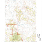 United States Geological Survey Terrell Creek, MT (1993, 24000-Scale) digital map