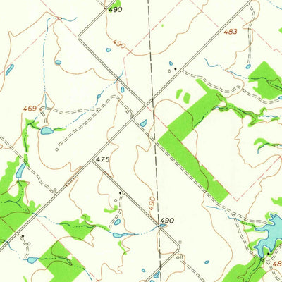 United States Geological Survey Terrell South, TX (1963, 24000-Scale) digital map