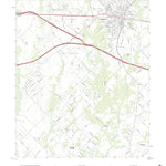 United States Geological Survey Terrell South, TX (2022, 24000-Scale) digital map