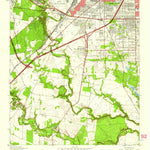 United States Geological Survey Terrell Wells, TX (1953, 24000-Scale) digital map