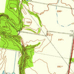 United States Geological Survey Terrell Wells, TX (1953, 24000-Scale) digital map