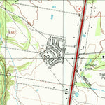 United States Geological Survey Terrell Wells, TX (1992, 24000-Scale) digital map