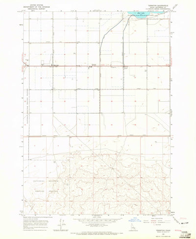 United States Geological Survey Terreton, ID (1964, 24000-Scale) digital map