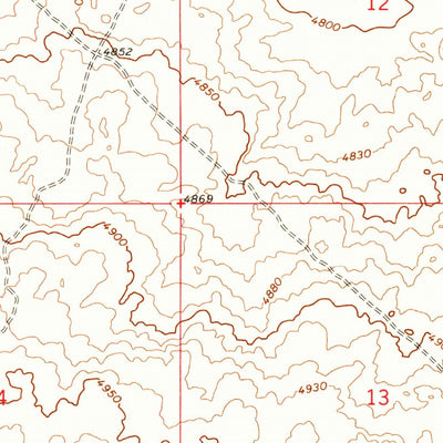 United States Geological Survey Terreton, ID (1964, 24000-Scale) digital map