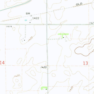 United States Geological Survey Terril, IA (1972, 24000-Scale) digital map