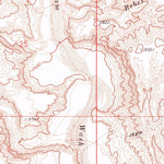 United States Geological Survey Terry Benches, NV-UT-AZ (1973, 24000-Scale) digital map